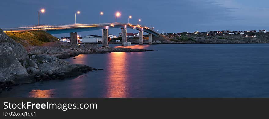 Bridge Over River