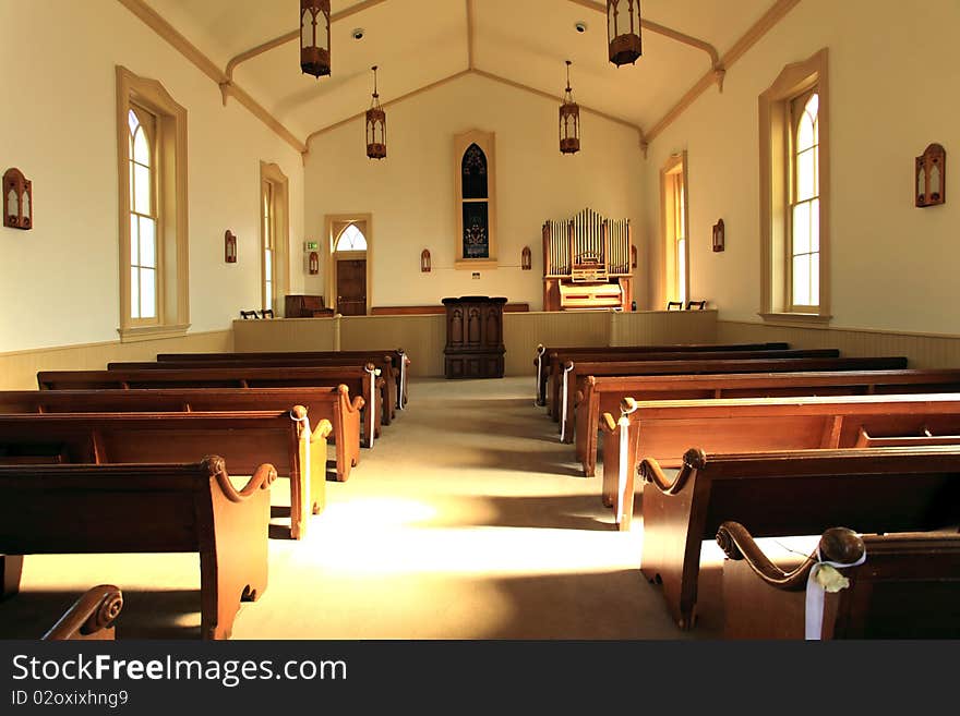 The White Chapel Internal ,Utah