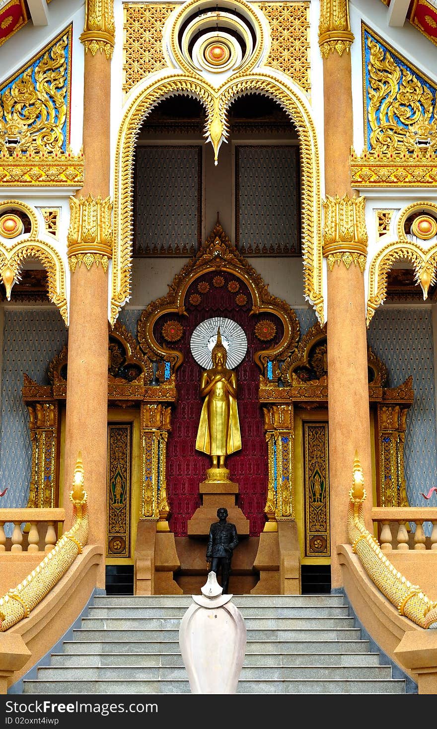 Thai Temple in  khonkane province