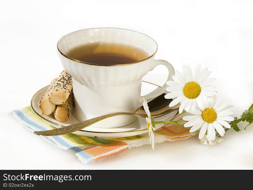 Years breakfast in village 
 at white background. Years breakfast in village 
 at white background