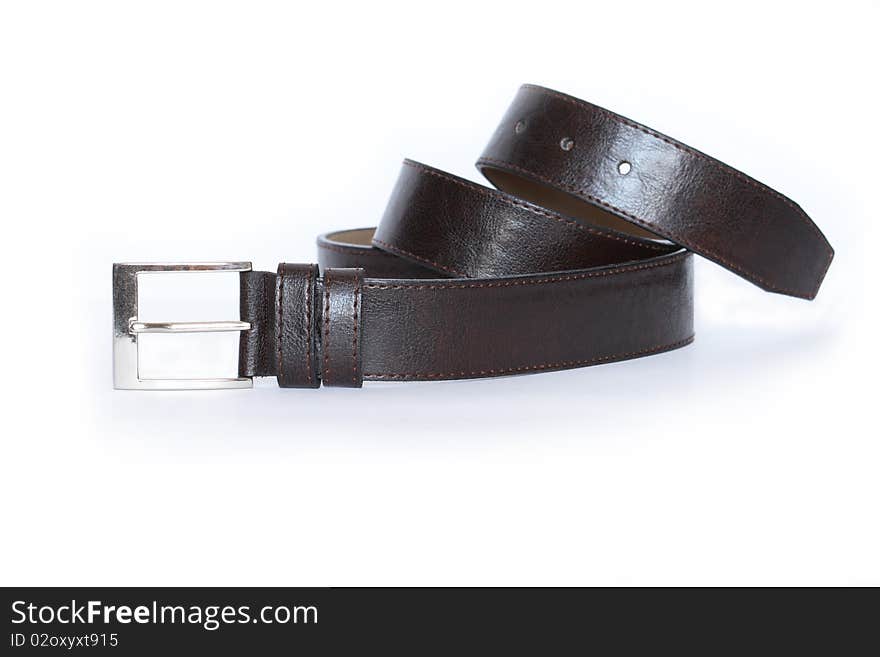 Belt On White