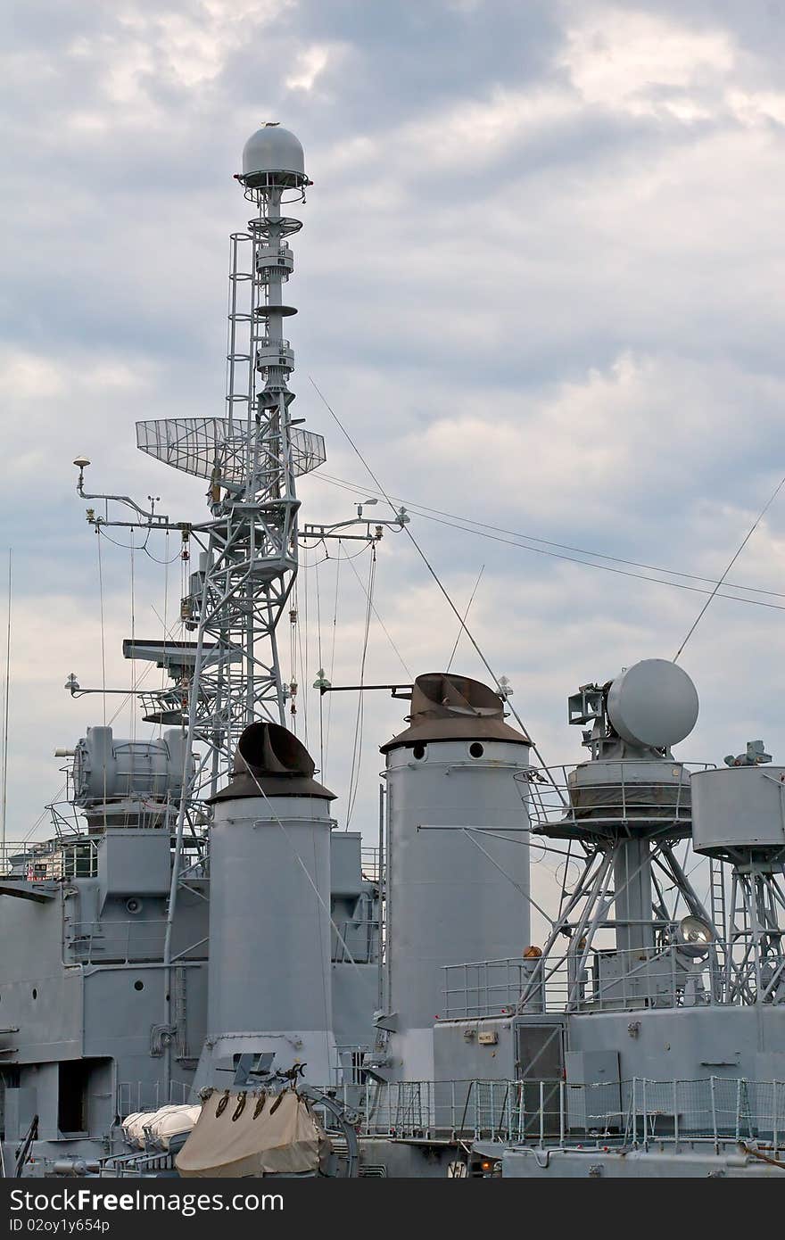 Navigation equipment of the modern battleship. Navigation equipment of the modern battleship