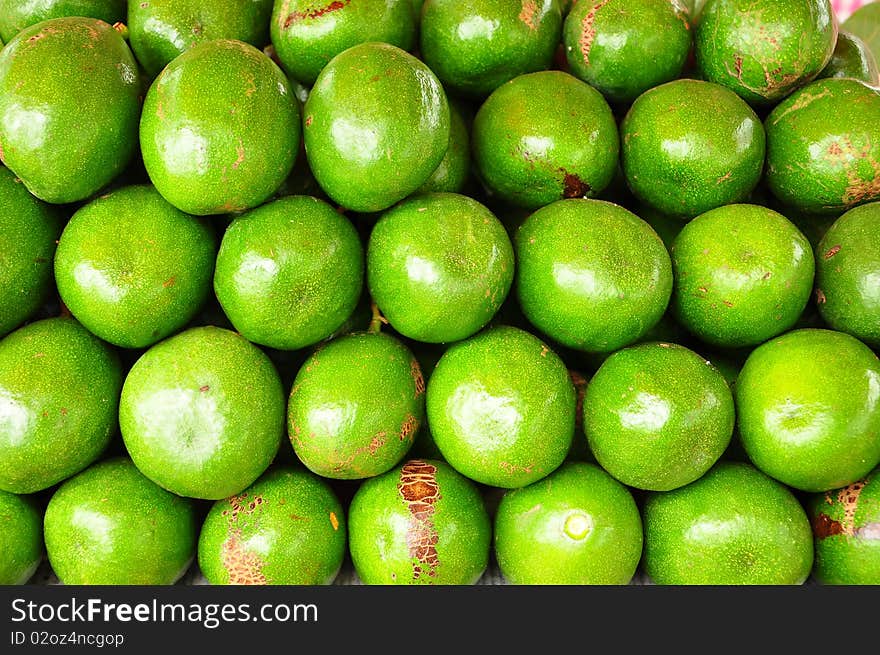 Green avocado in thailand