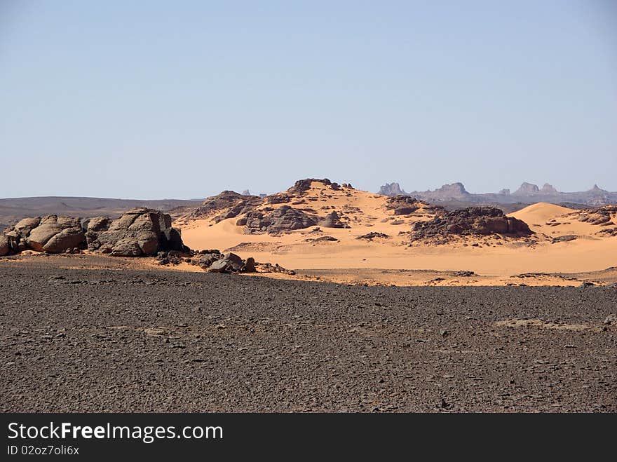 Libyan desert