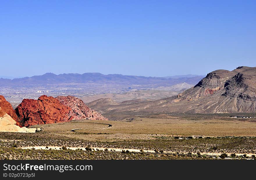 Red Rock Canyon in Nevada