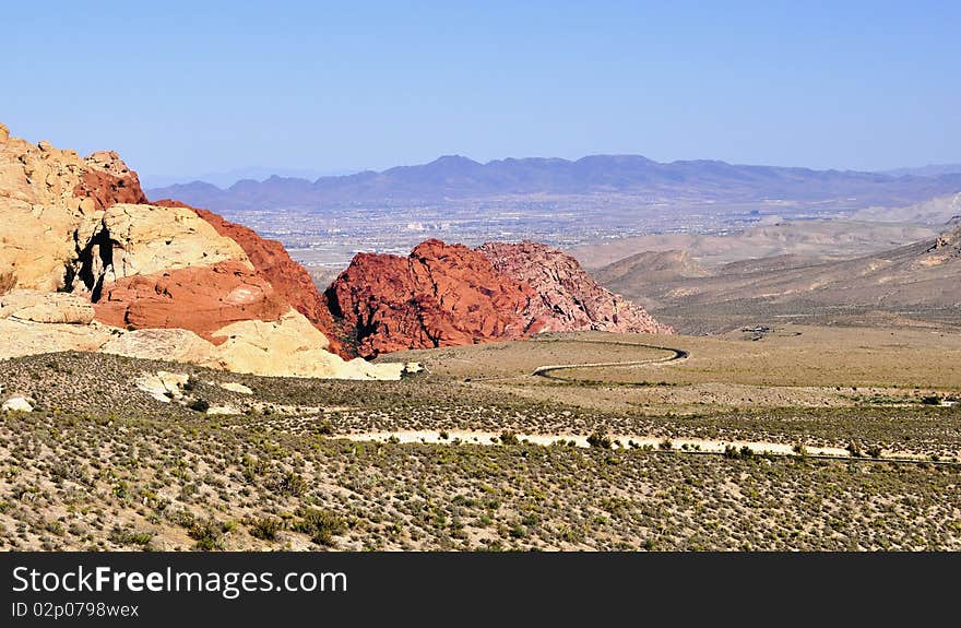 Red Rock Canyon in Nevada