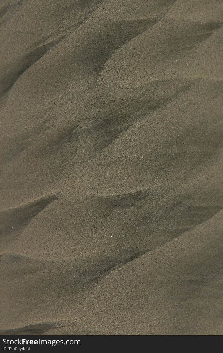 Detail of ripple structure in the beach sand. Detail of ripple structure in the beach sand