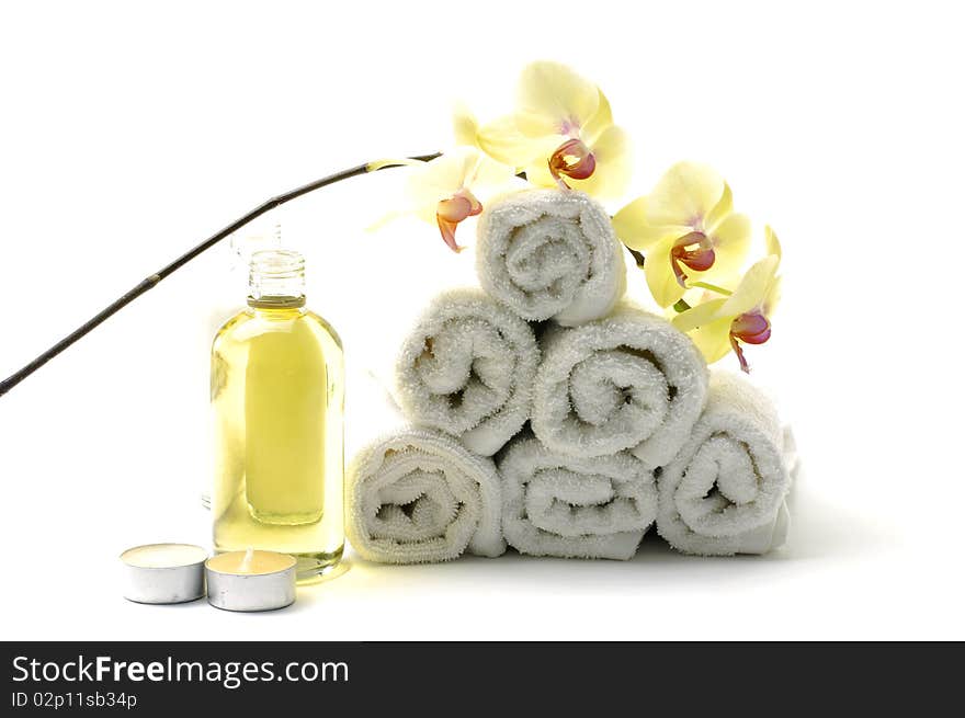 Spa and body care background. Spa and body care background