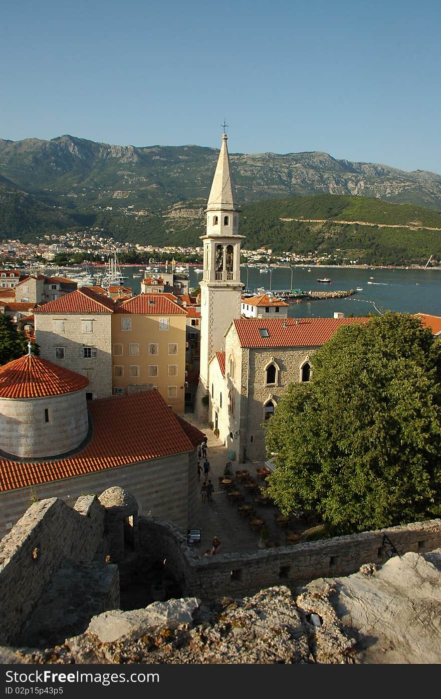 Budva, Montenegro old city