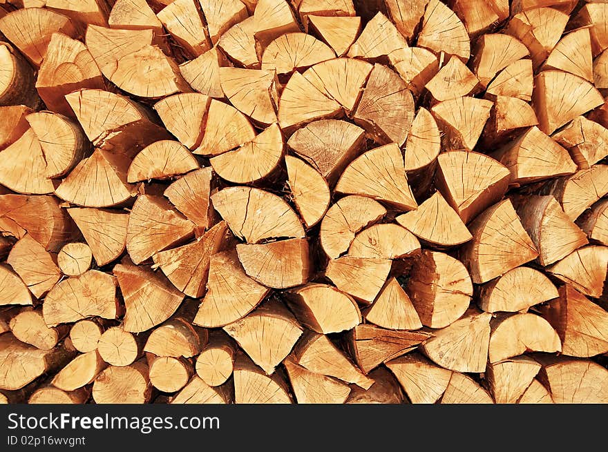 Wood pile