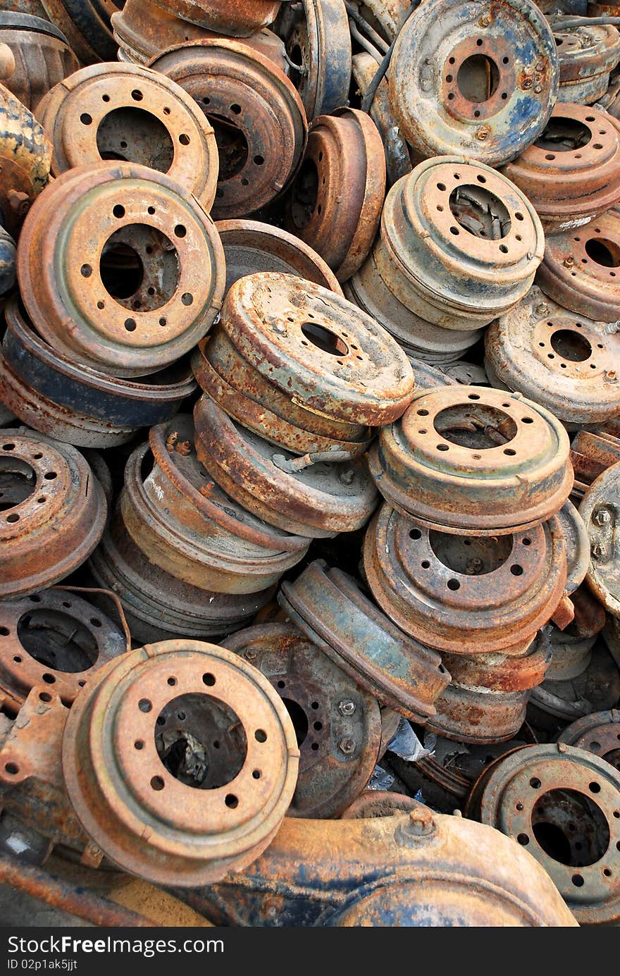 Rusted Brake Rotors