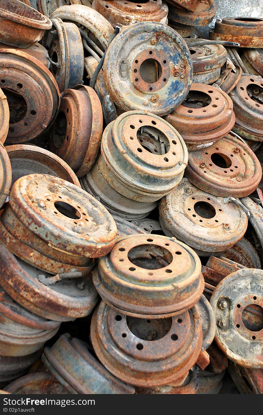 Rusted Brake Rotors