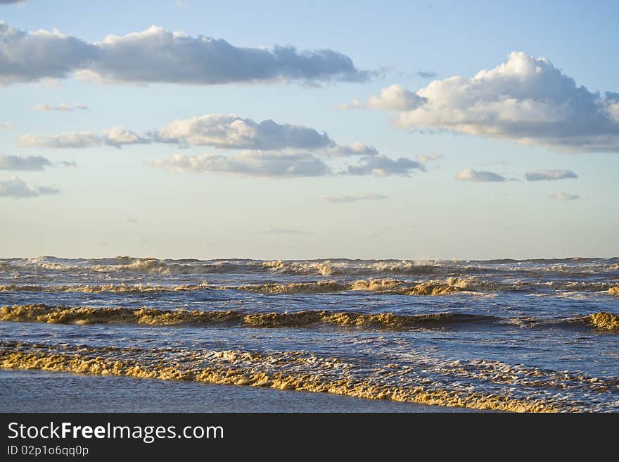 Ocean And Clouds