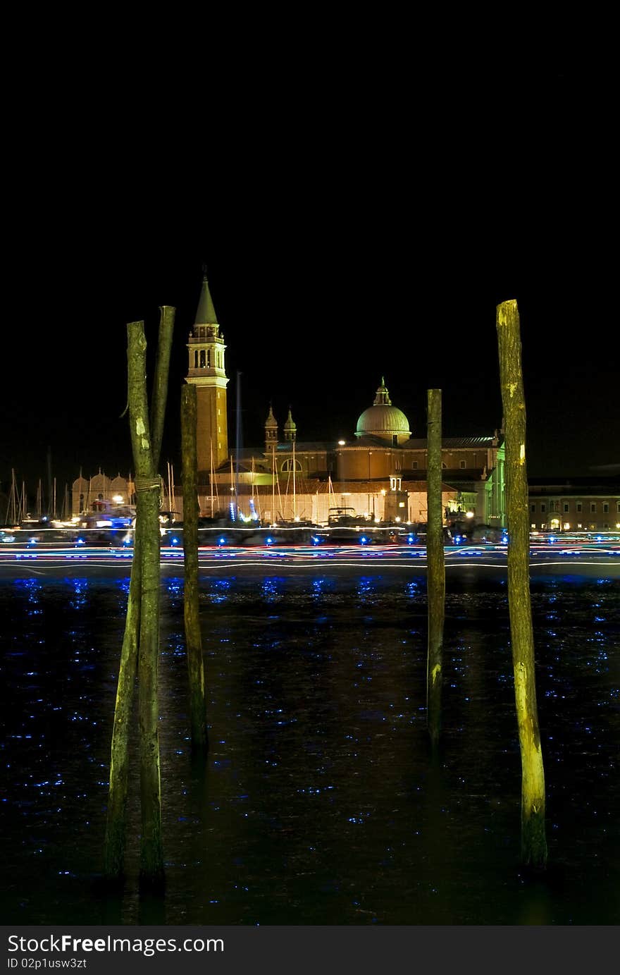 Venice by night