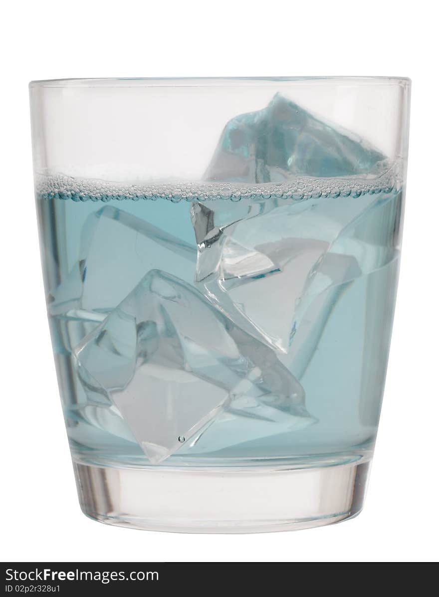 Water in a glass