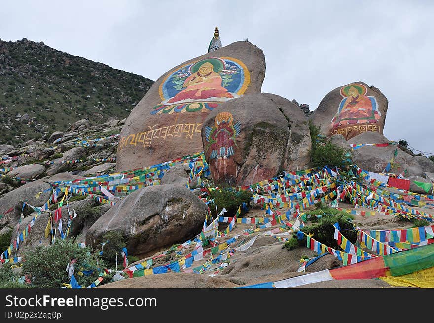 Tibetan shrine