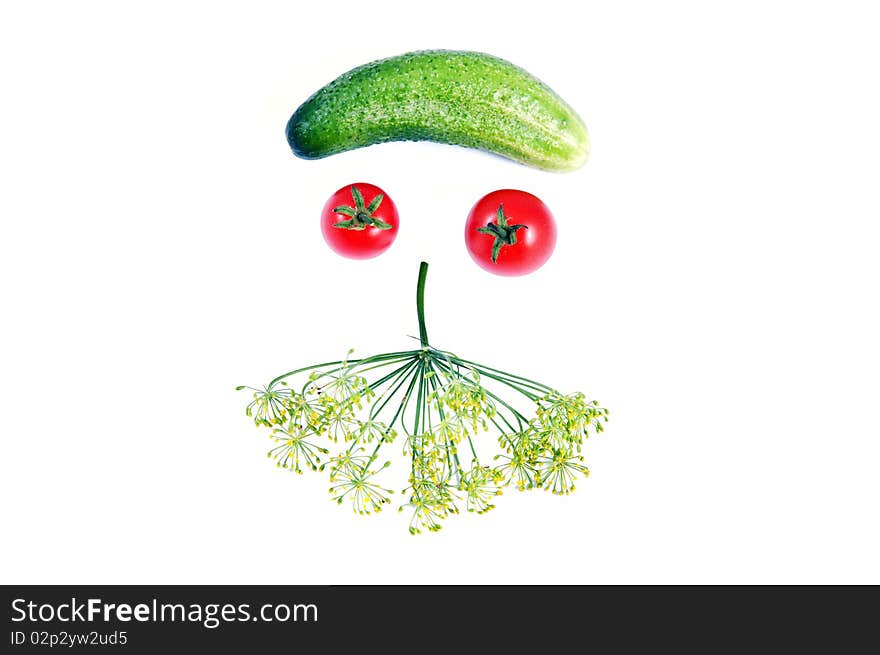 Tomatoes cucumbers and dill looks like discovery myth busters television anchorman. Tomatoes cucumbers and dill looks like discovery myth busters television anchorman