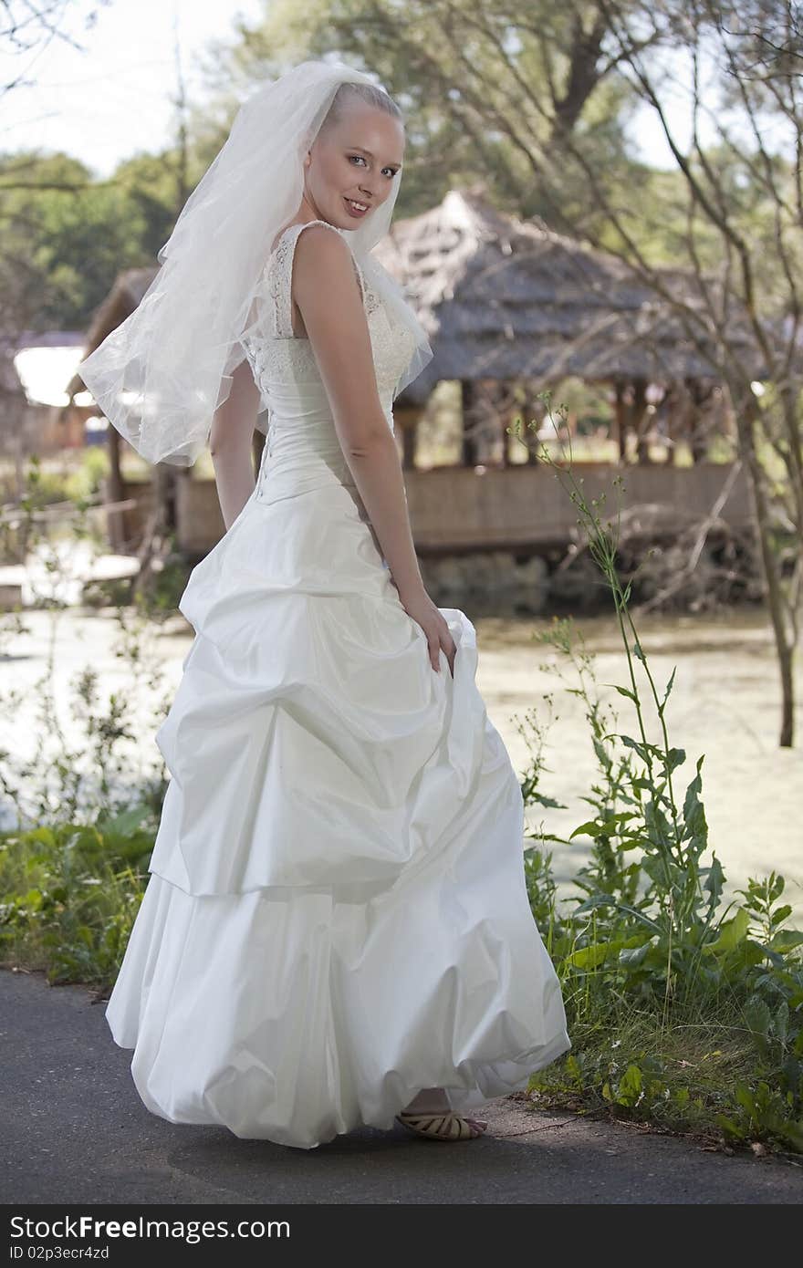 Bride outdoor