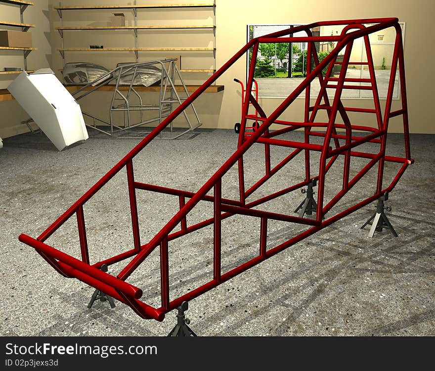 Sprint Car Frame