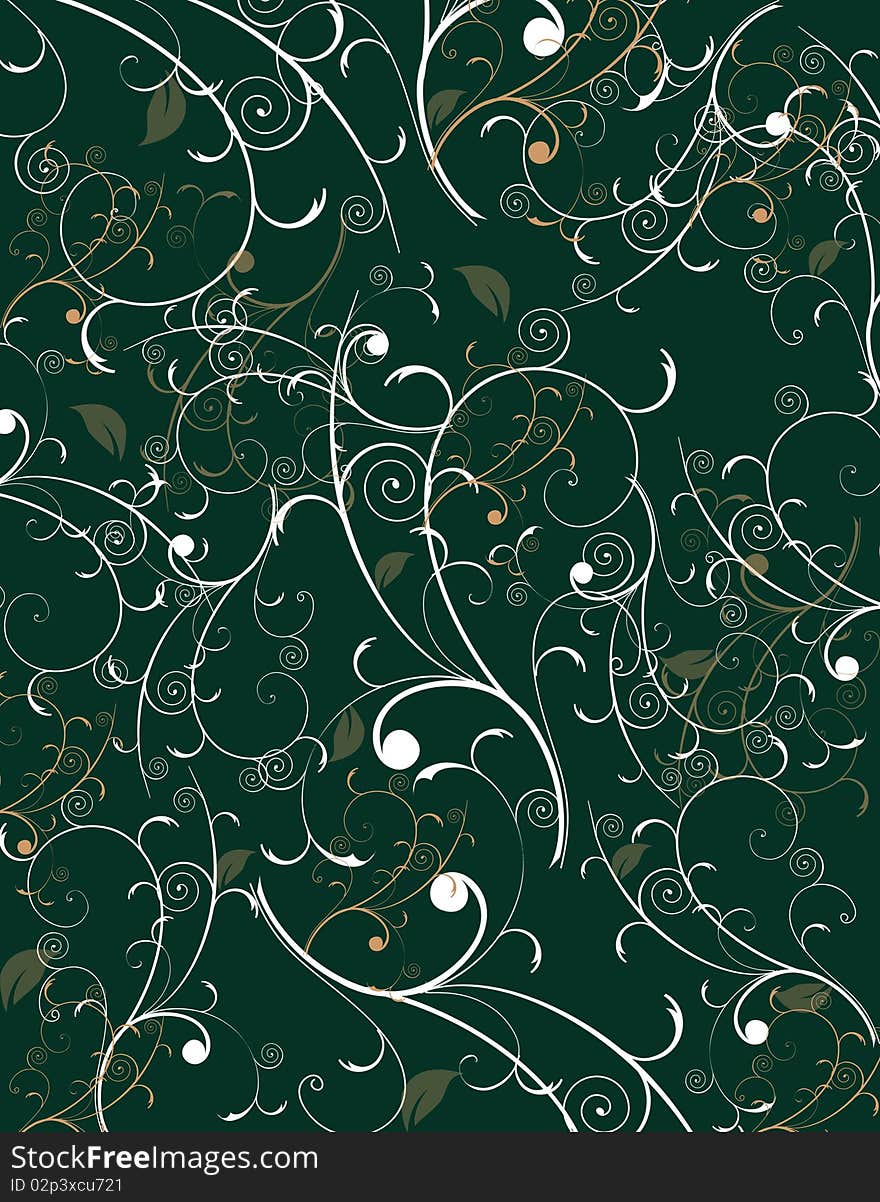 Abstract floral background