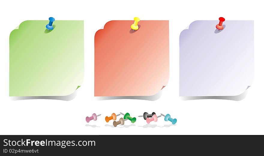 Color Note Pad Pinned