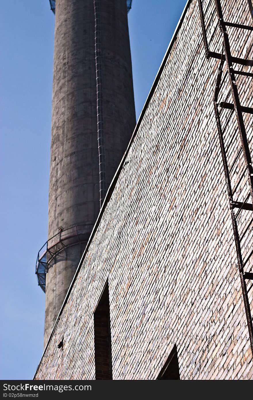 Ruins of a very heavily polluted industrial site, 1890's the place was known as one of the most polluted towns in Europe. Ruins of a very heavily polluted industrial site, 1890's the place was known as one of the most polluted towns in Europe.