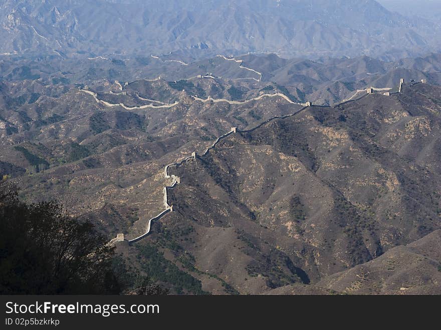 Great Wall of china simatai