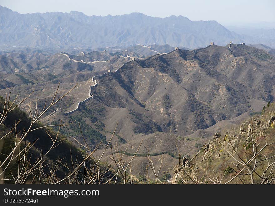 Great Wall of china simatai