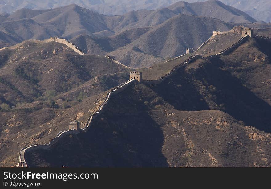 Great Wall of china simatai