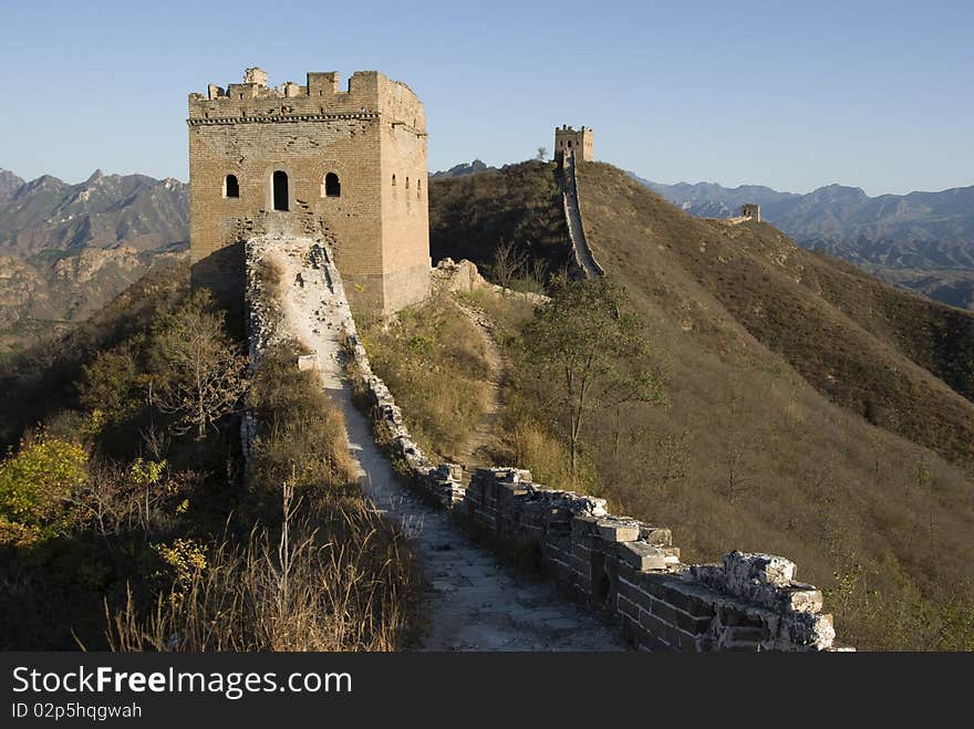 Great Wall of china simatai