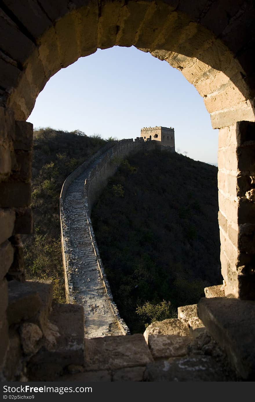 Great Wall of china simatai