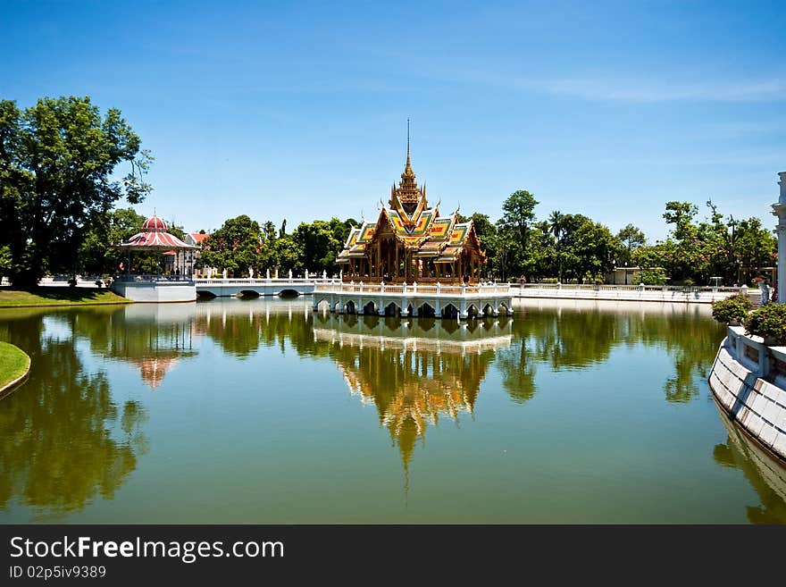 The ancient Bang PA-IN royal plance, Thailand. The ancient Bang PA-IN royal plance, Thailand