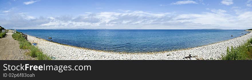 Panorama of Conception Bay South Newfoundland