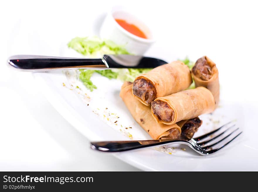 Springrolls (Shallow DOF)