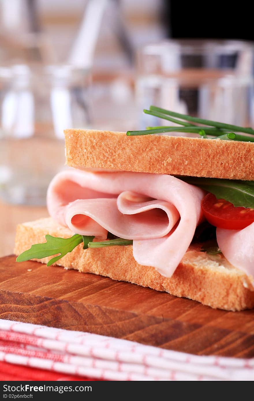 Ham sandwich