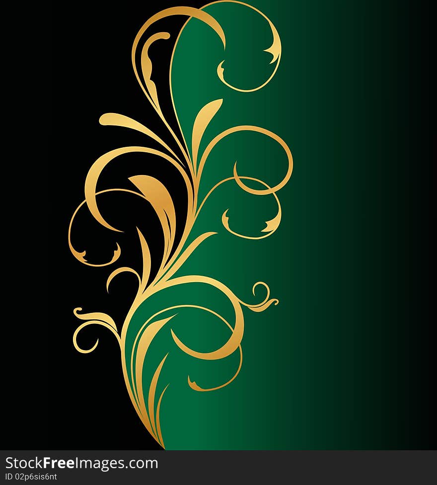 Floral pattern for your design. Vector