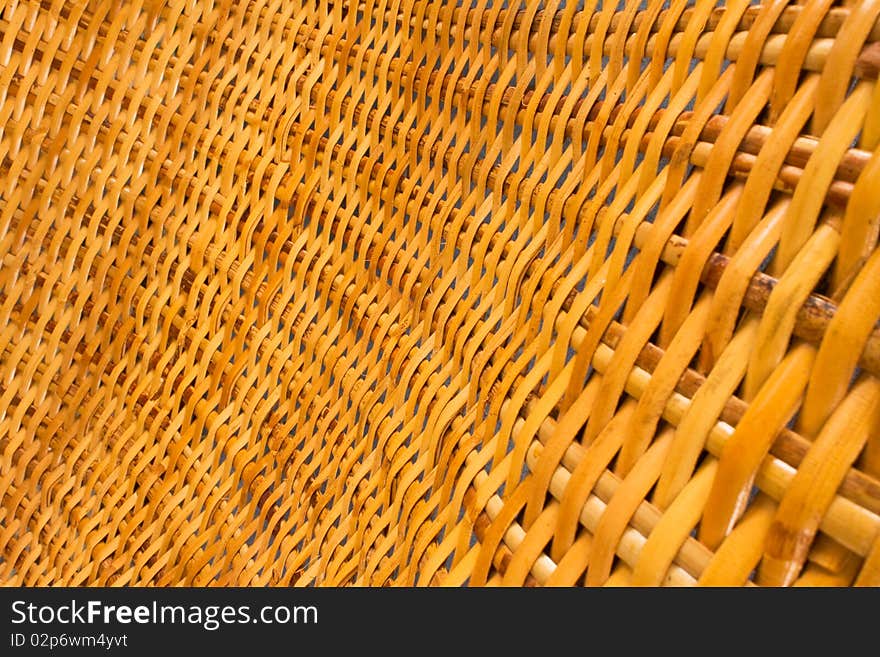 Natural rattan weave texture background. Natural rattan weave texture background