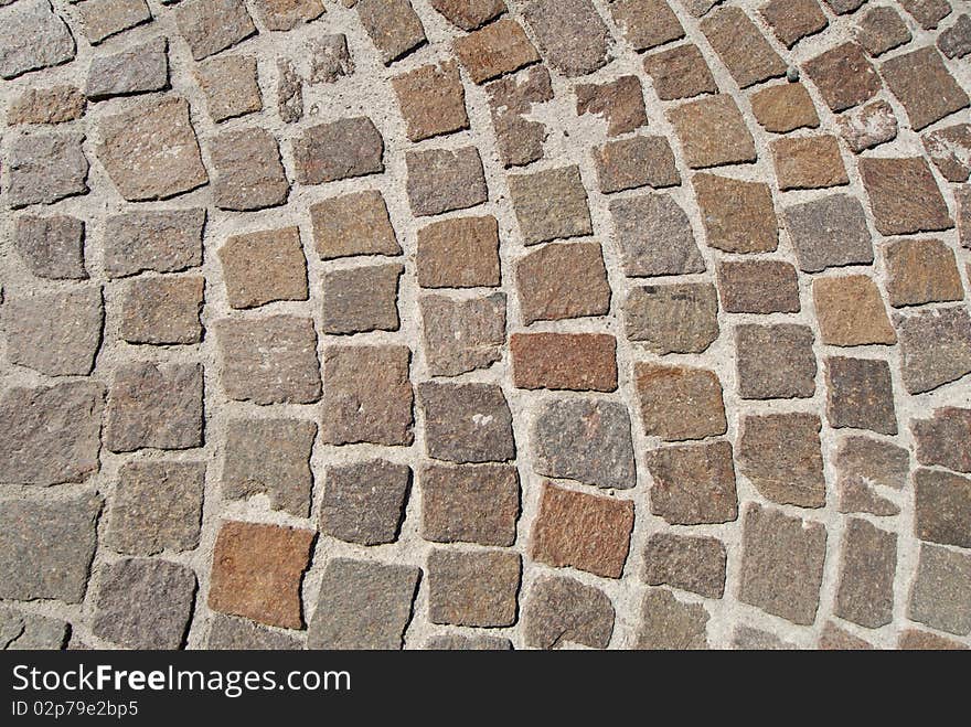 Typical floor to the streets of Milan