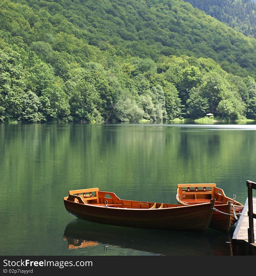 Boats On The Lake