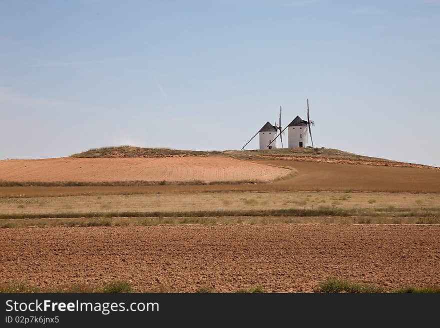 Windmills in Spain