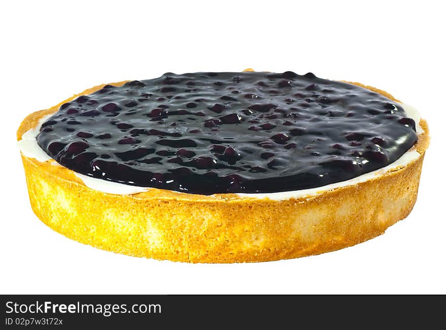 Whole blue berry cheese cake