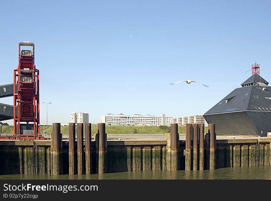 In the port of Calais