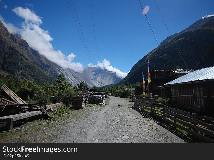 View of Annapurna, Nepal