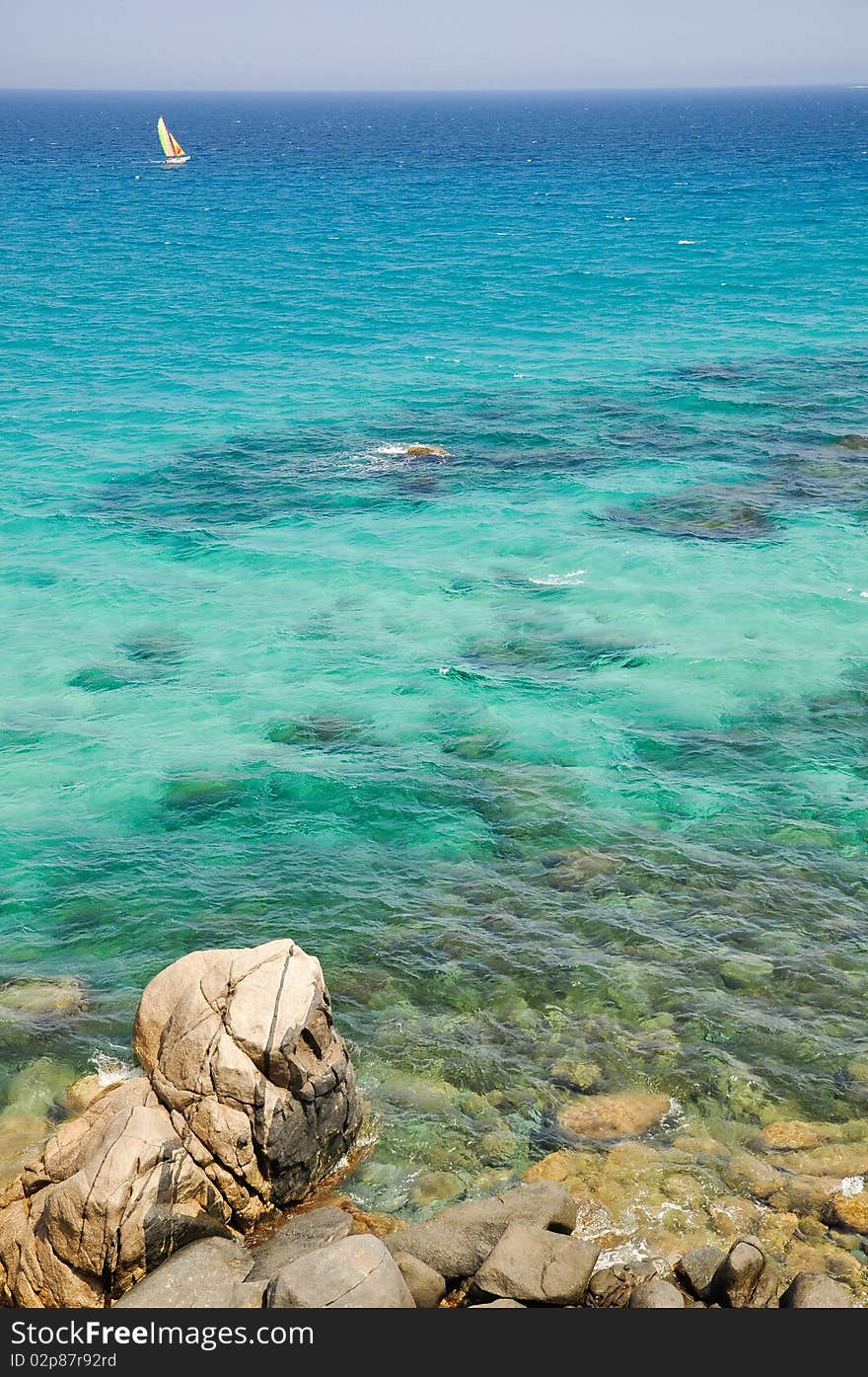 Scoglio di Peppino, Costa Rei, Sardinia, Italy