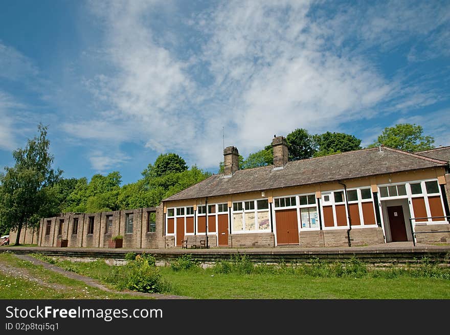 The old railway station