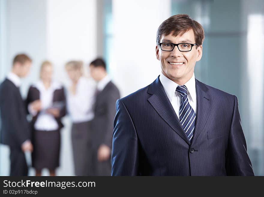 A Man In Business Suit