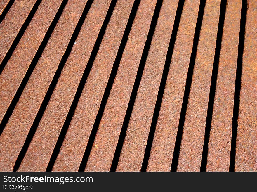 A Rusty metal background texture