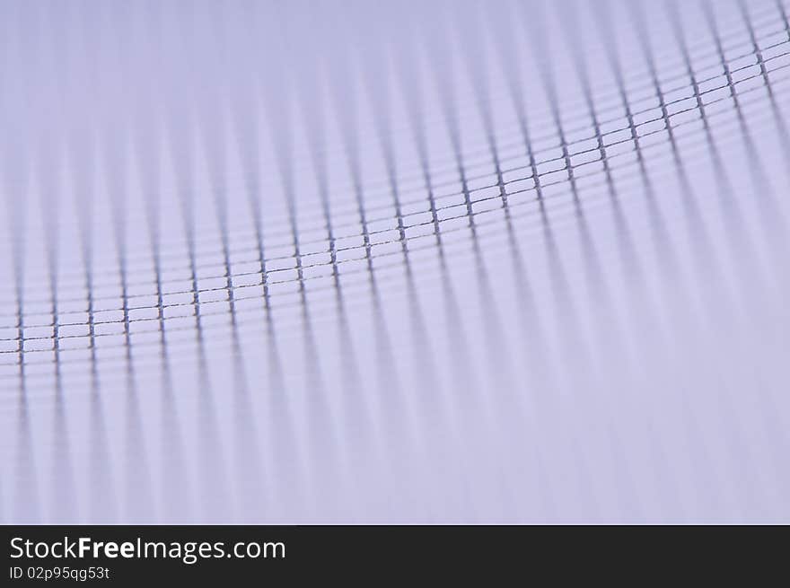 Surface Of  Metallic  Lattice Macro