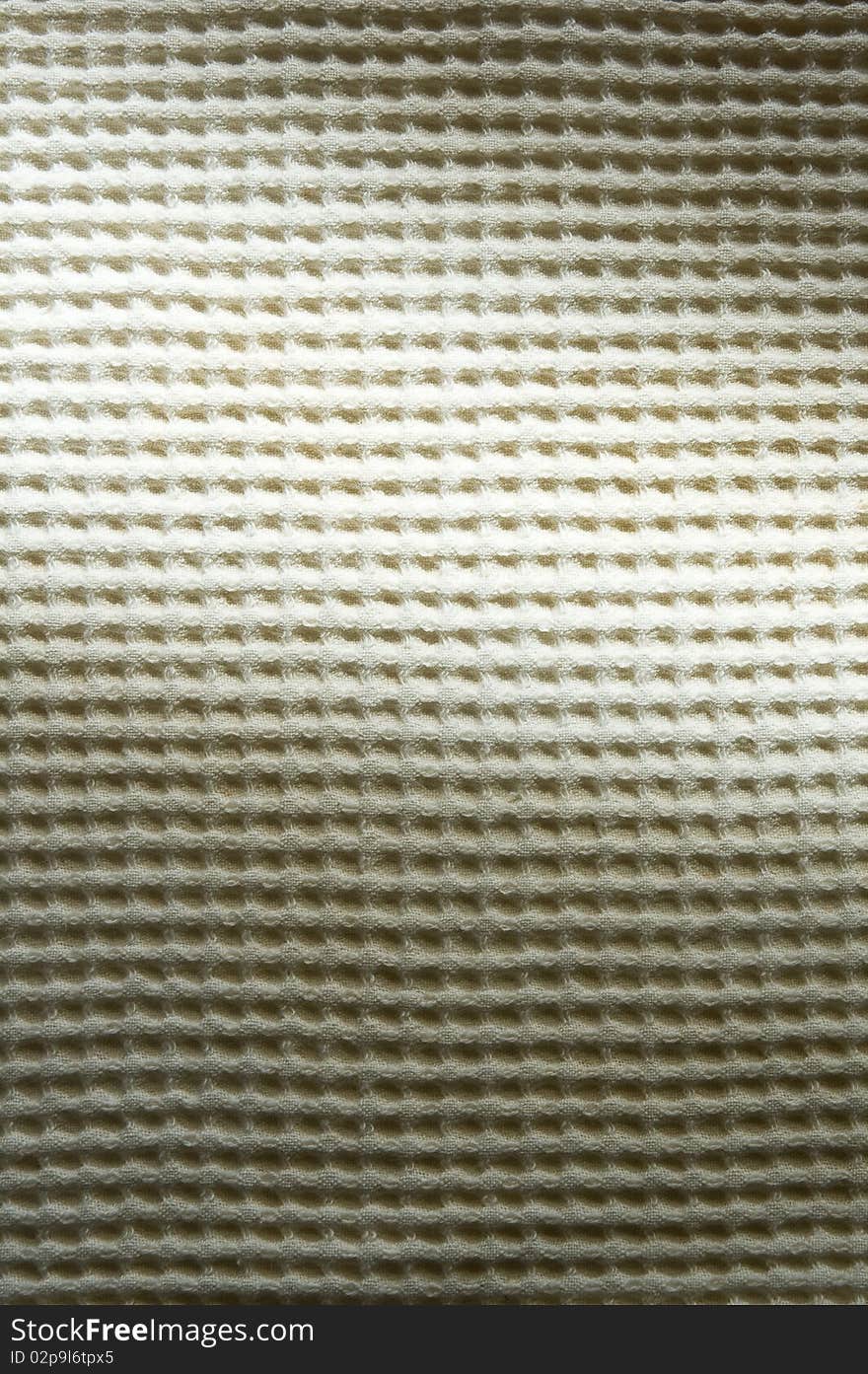 Fabric pattern white a small hole