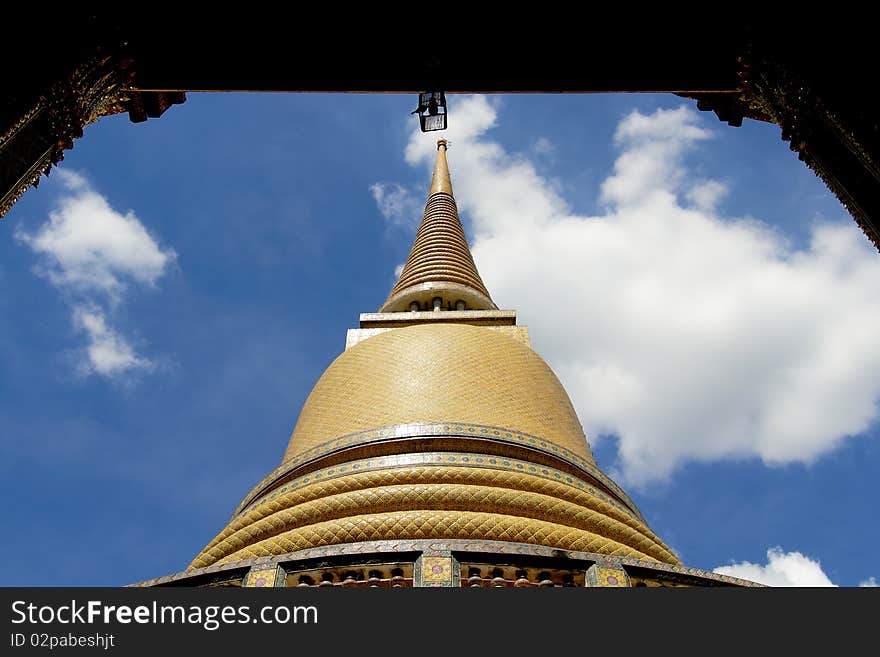 Wat Rajabhopit in Bangkok Thailand. Wat Rajabhopit in Bangkok Thailand